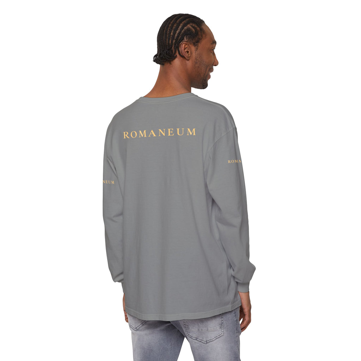 "Rejoice in the Lord Always" Unisex Garment-dyed Long Sleeve T-Shirt