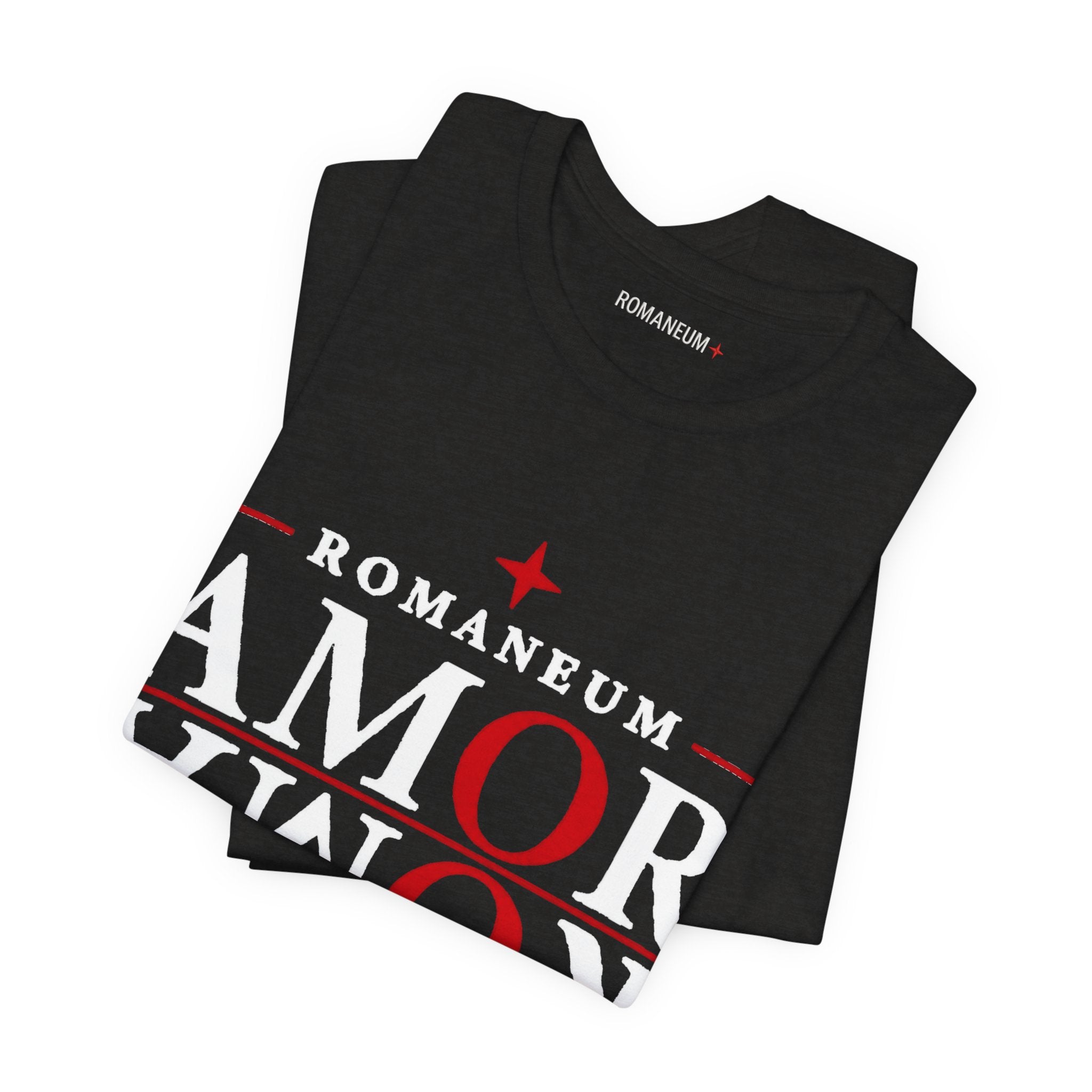 Romaneum 'AMOR/ROMA' God Is Love Graphic Tee