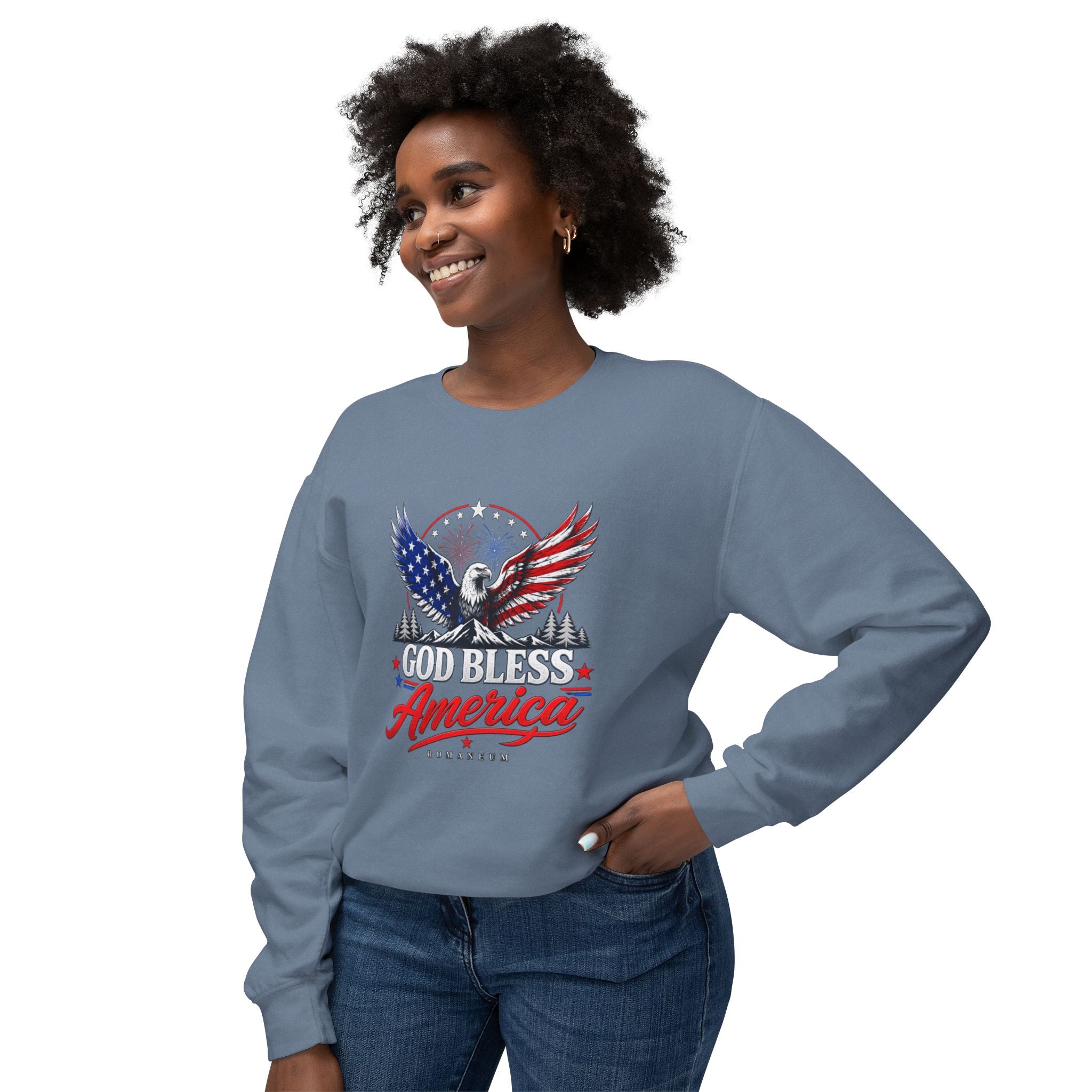 God Bless America Eagle Sweatshirt