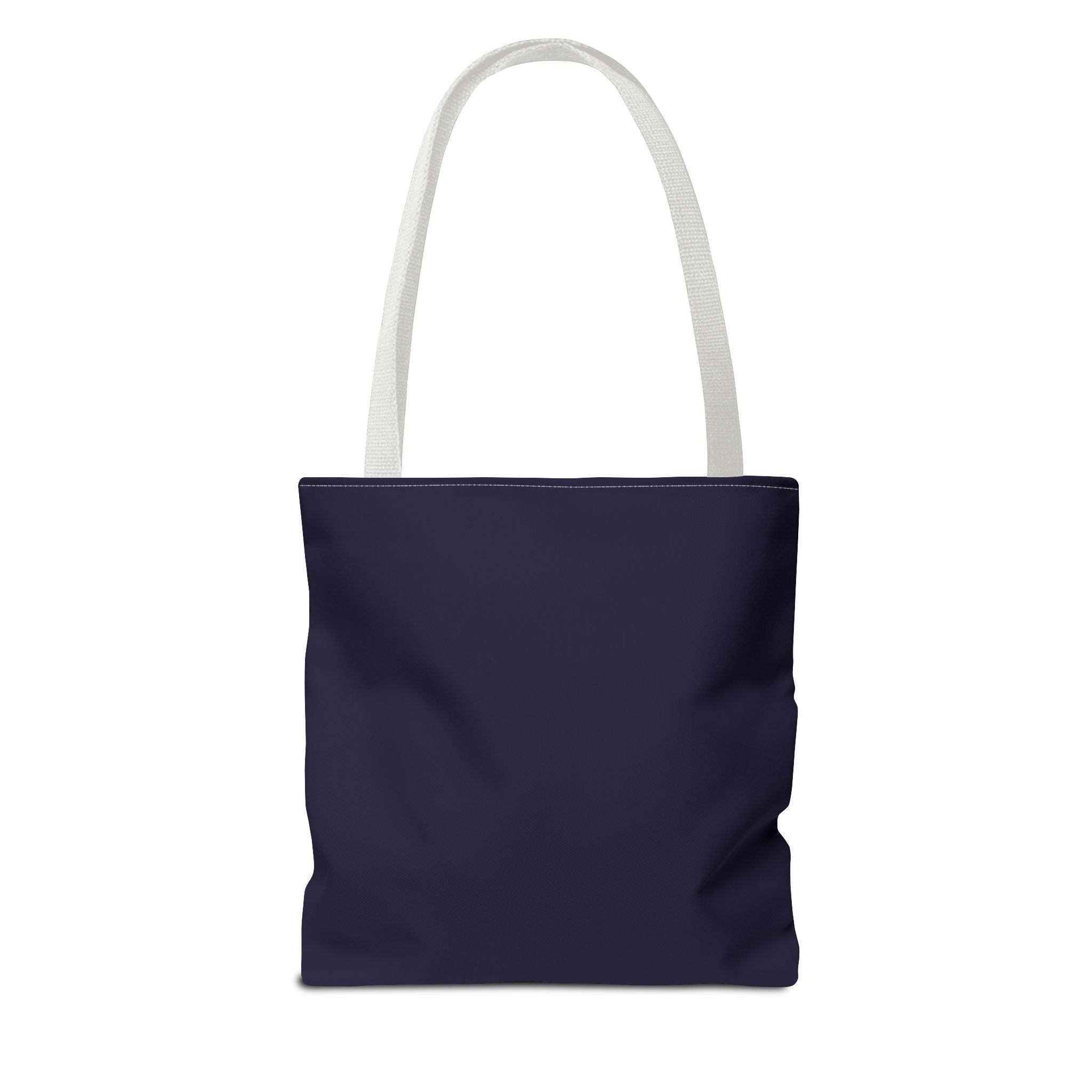 Abracadabra Hollywood Logo Tote Bag — Magic-Themed Navy AOP Tote