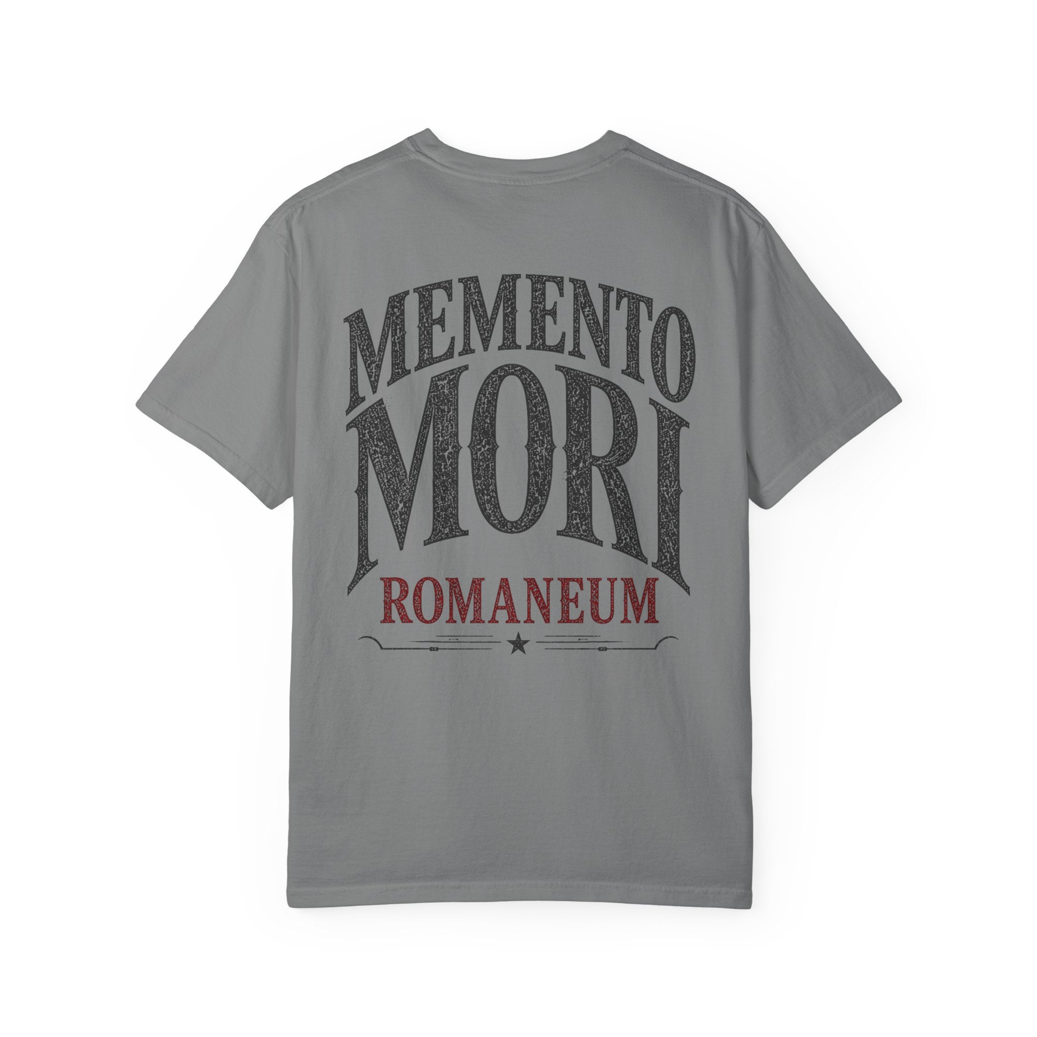 Memento Mori Skull T‑Shirt — Romaneum Gothic Graphic Tee