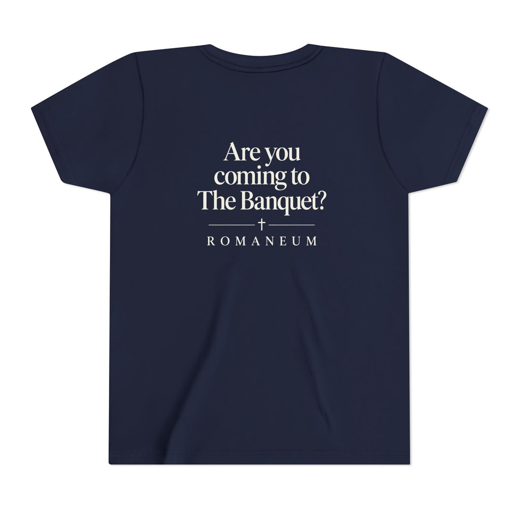 Are You Coming to The Banquet? Youth Tee — Romaneum Christian Youth Shirt