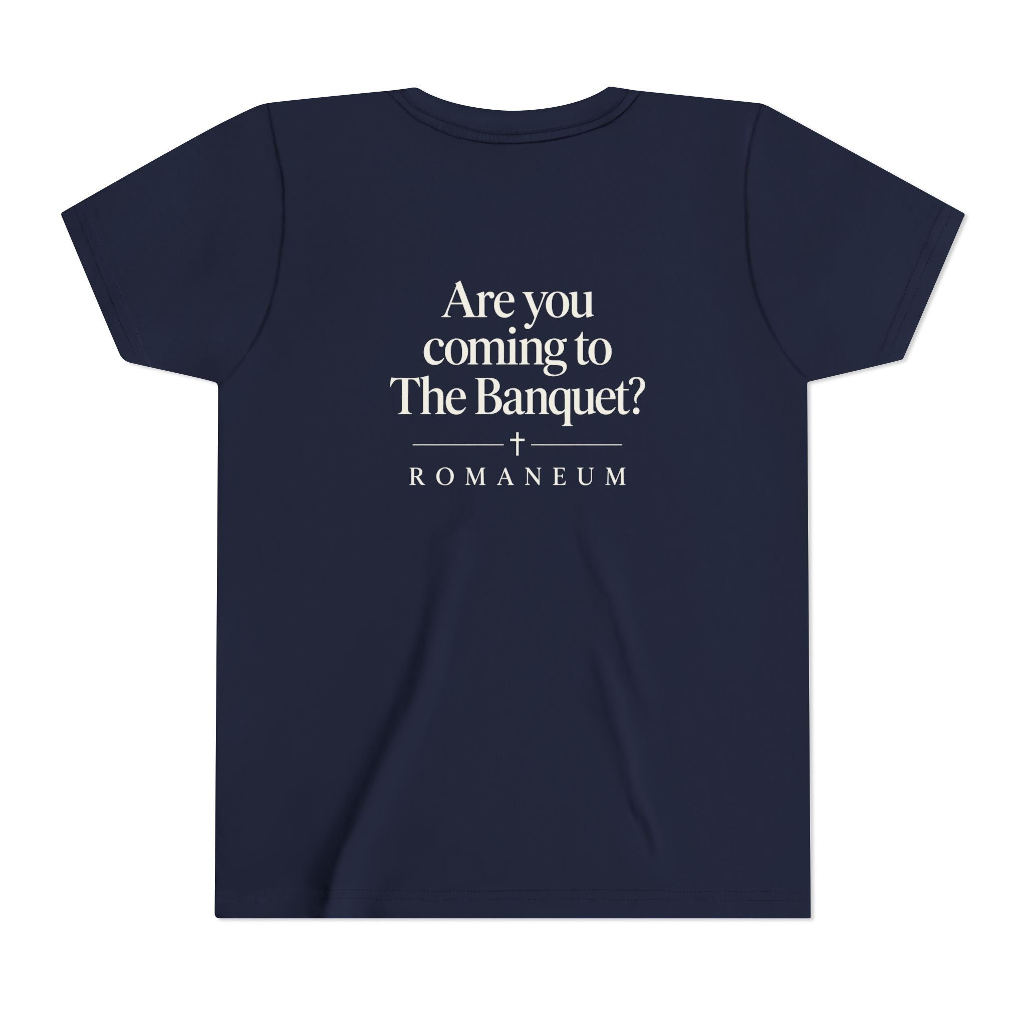 Are You Coming to The Banquet? Youth Tee — Romaneum Christian Youth Shirt