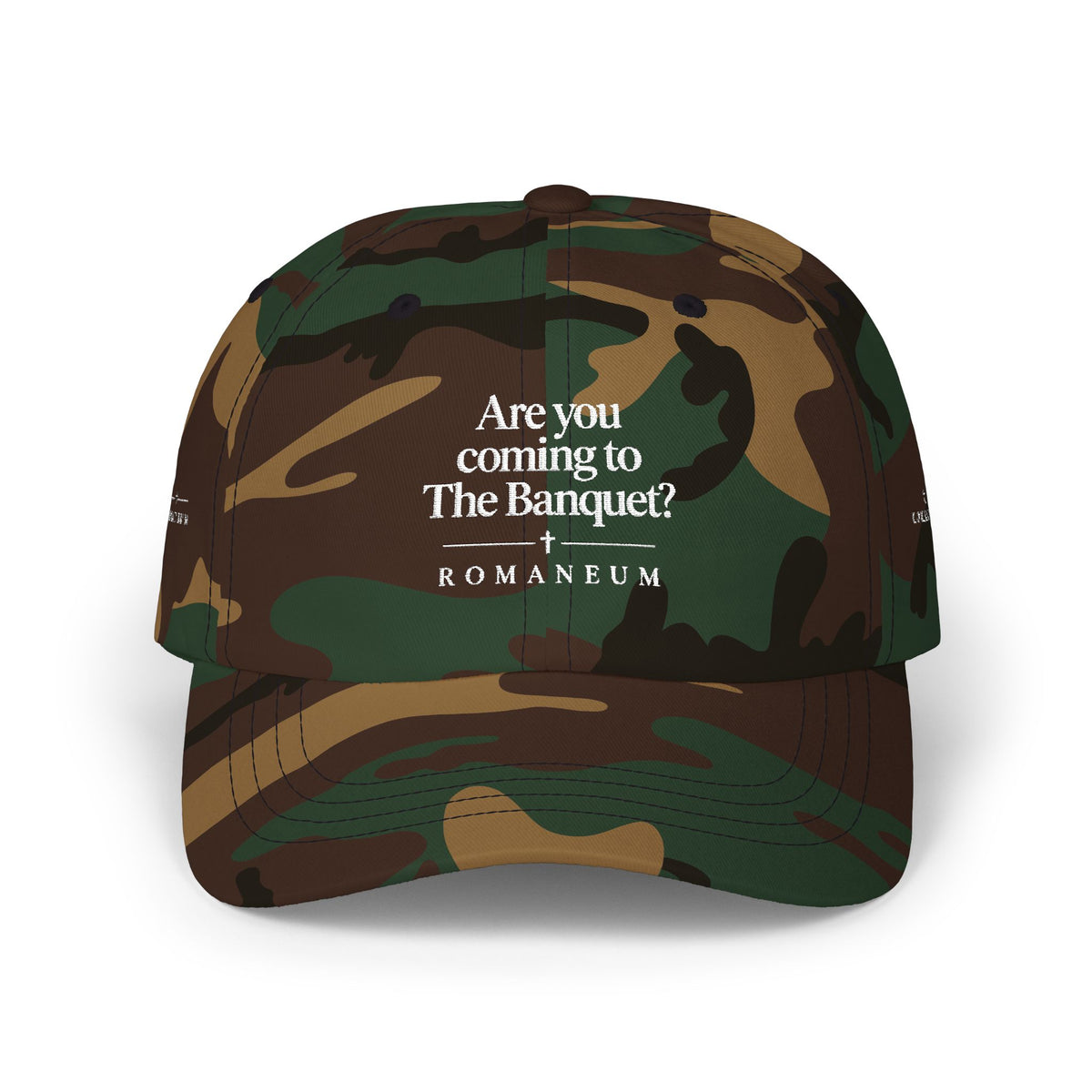 Classic Dad Cap — "Are you coming to The Banquet?" ROMANEUM Embroidered Baseball Hat