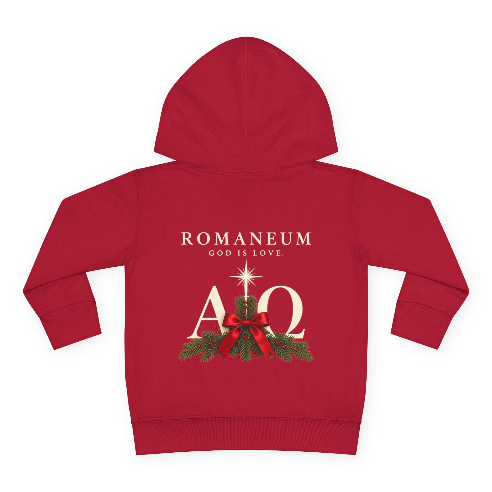 Toddler Christmas Hoodie – Alpha & Omega ROMANEUM