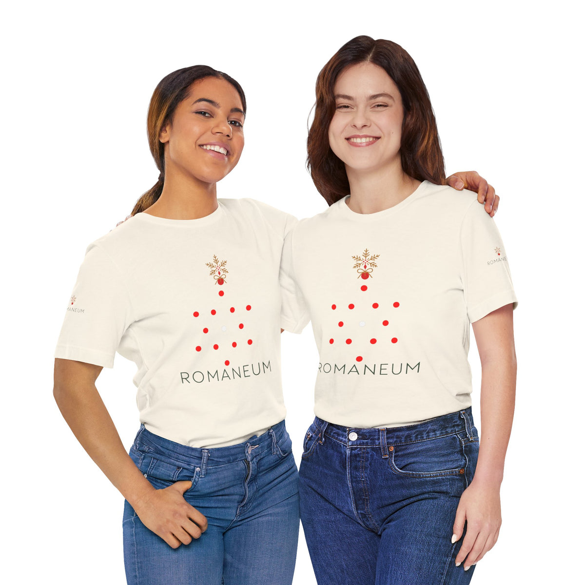 Romaneum Christmas Minimalist Logo Tee