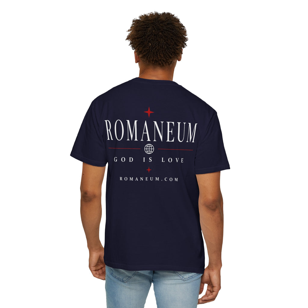 AMOR ROMA Tee — "God Is Love" Graphic T-Shirt