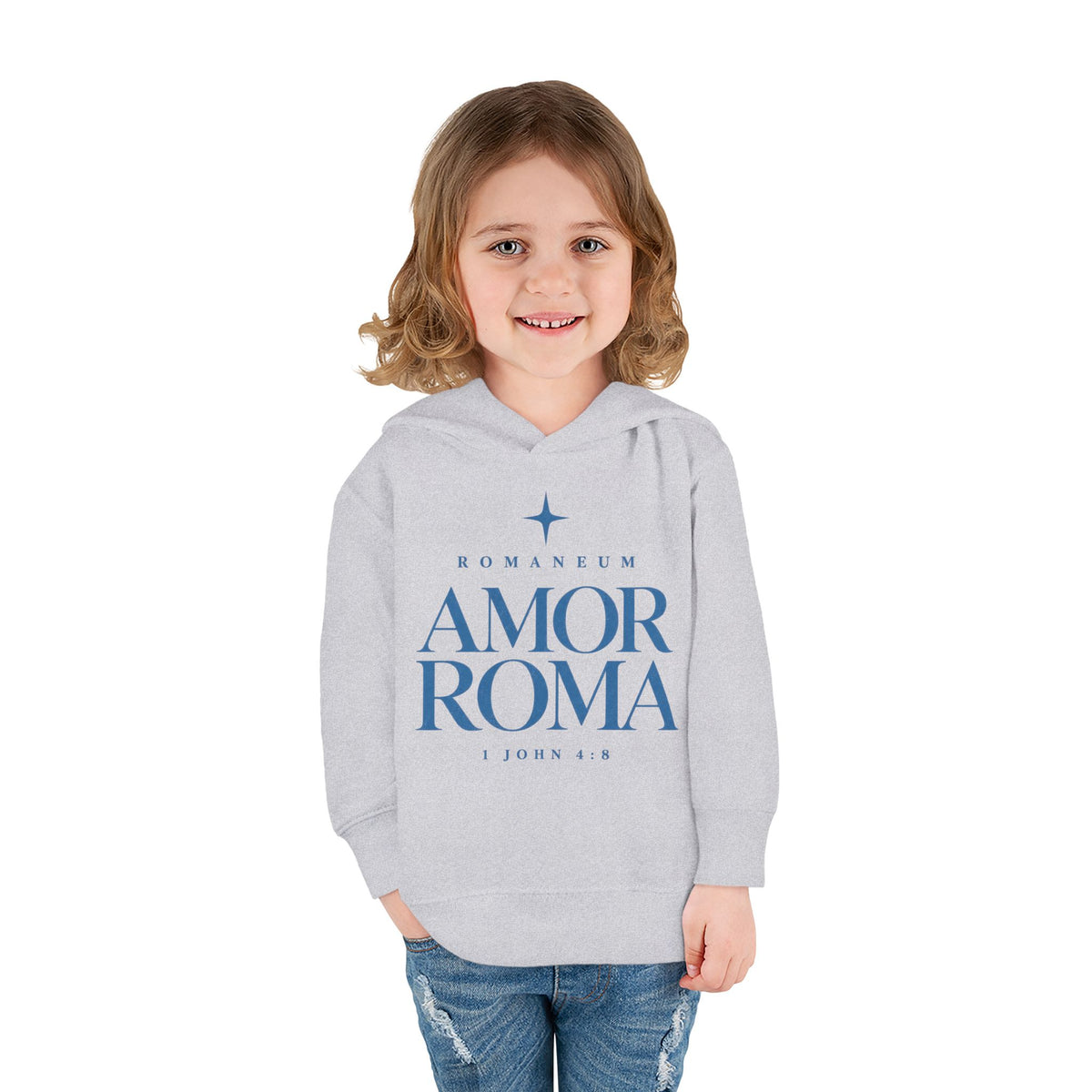 Toddler Hoodie — "Amor Roma"