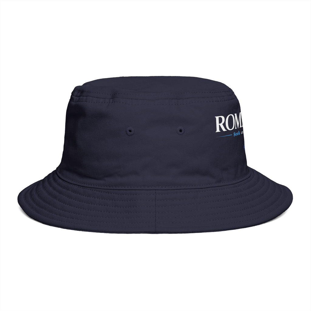 Bucket Hat — Romaneum Embroidered Eye Logo