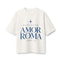 Amor Roma Christian Tee — "Above" Cloud Back Graphic