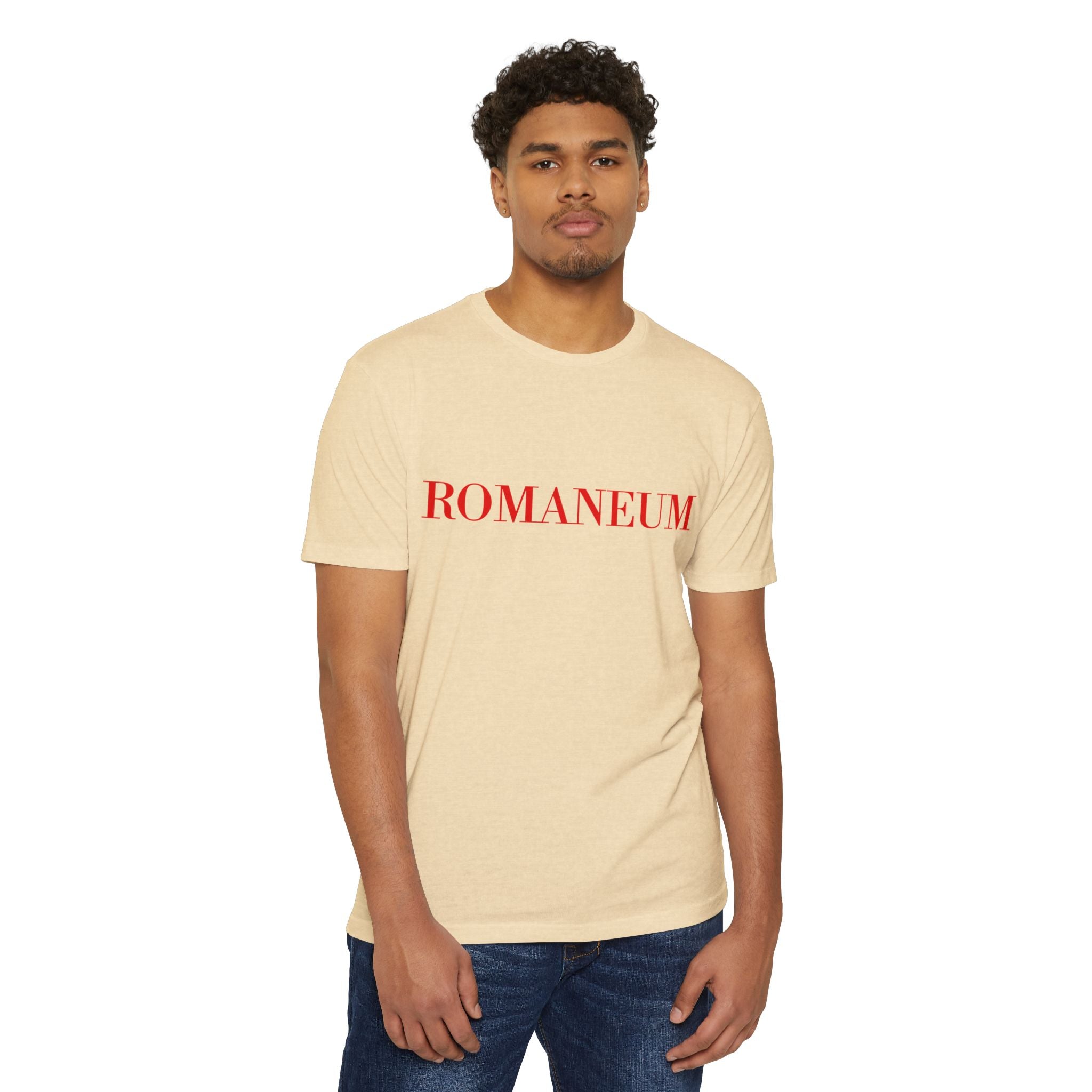 Romaneum Classic Tee — Minimalist Latin-Inspired Graphic T-Shirt