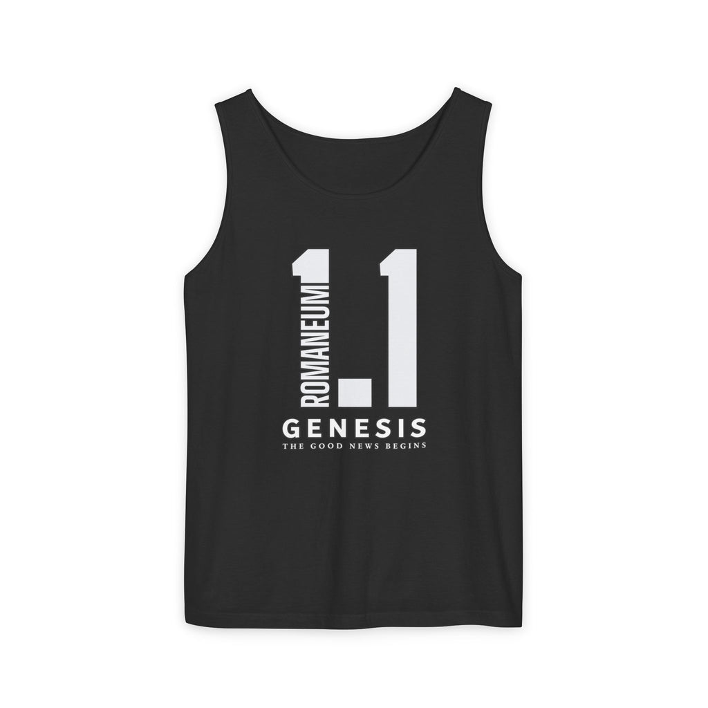 Genesis 1.1 Tank Top — Romaneum Graphic Tank