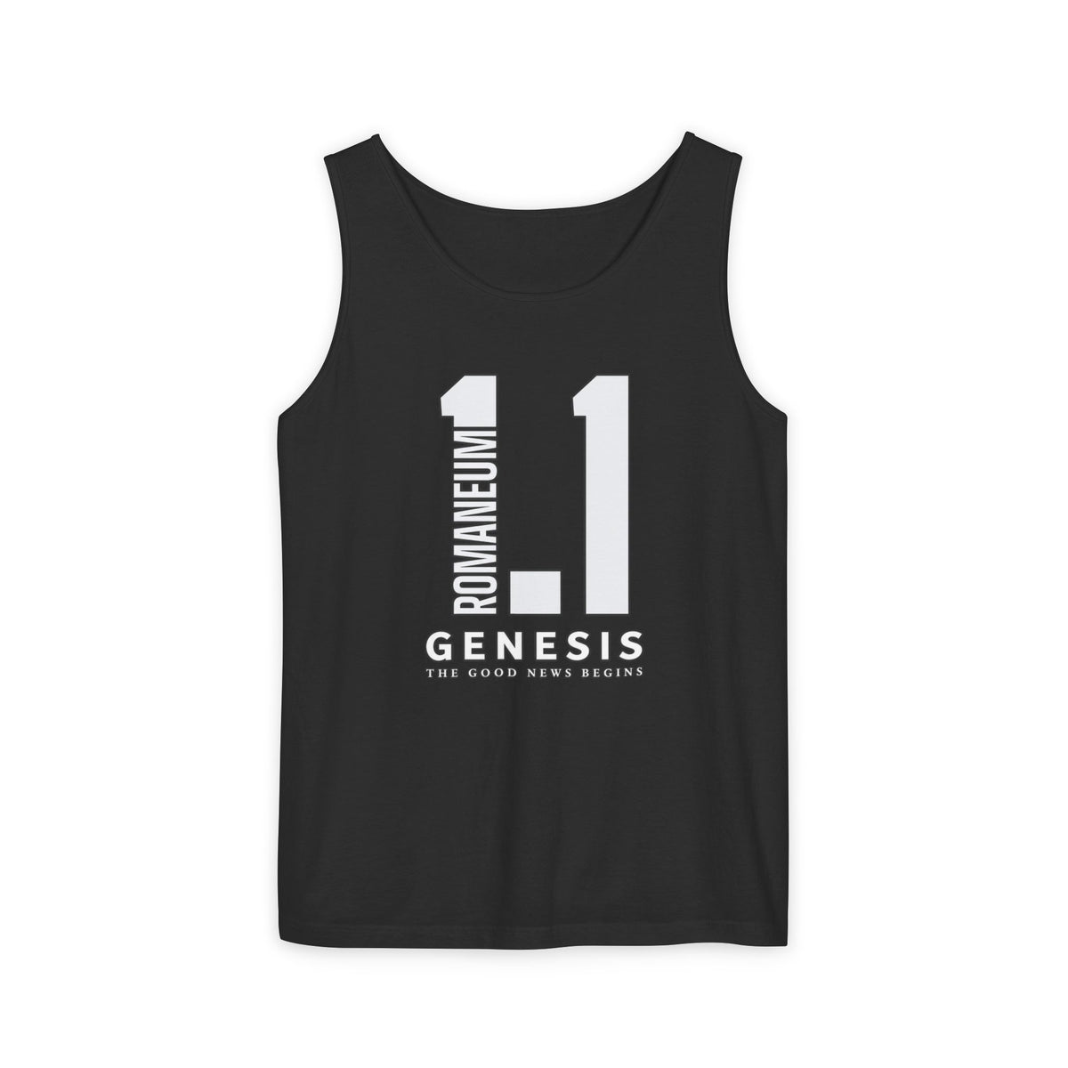Genesis 1.1 Tank Top — Romaneum Graphic Tank