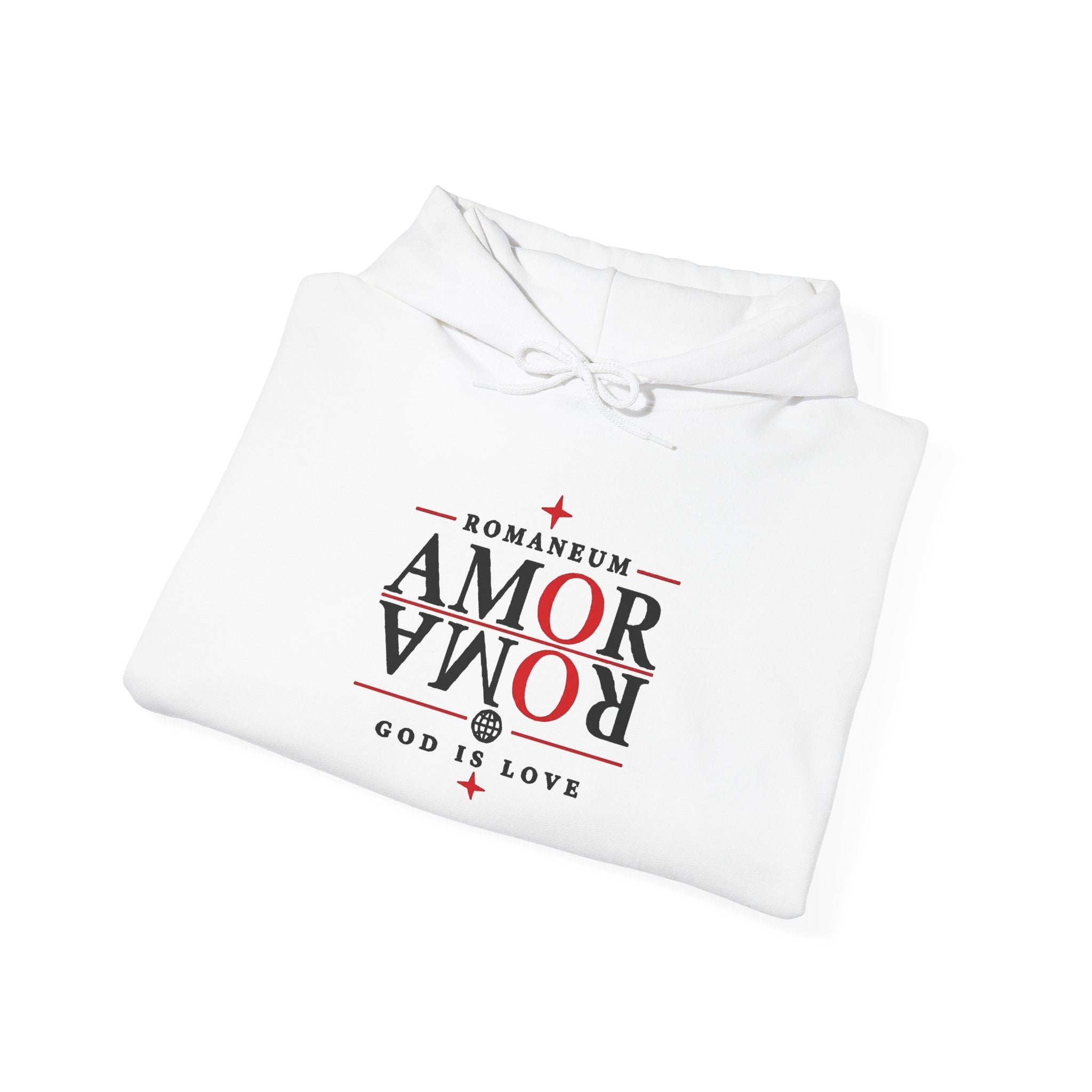 Romaneum ‘Amor’ Hoodie — God Is Love Graphic Sweatshirt