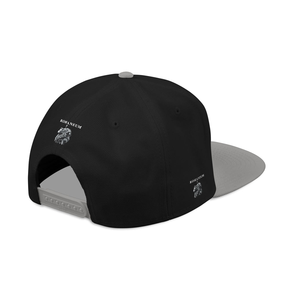 Embroidered Crystal Cross Snapback Hat