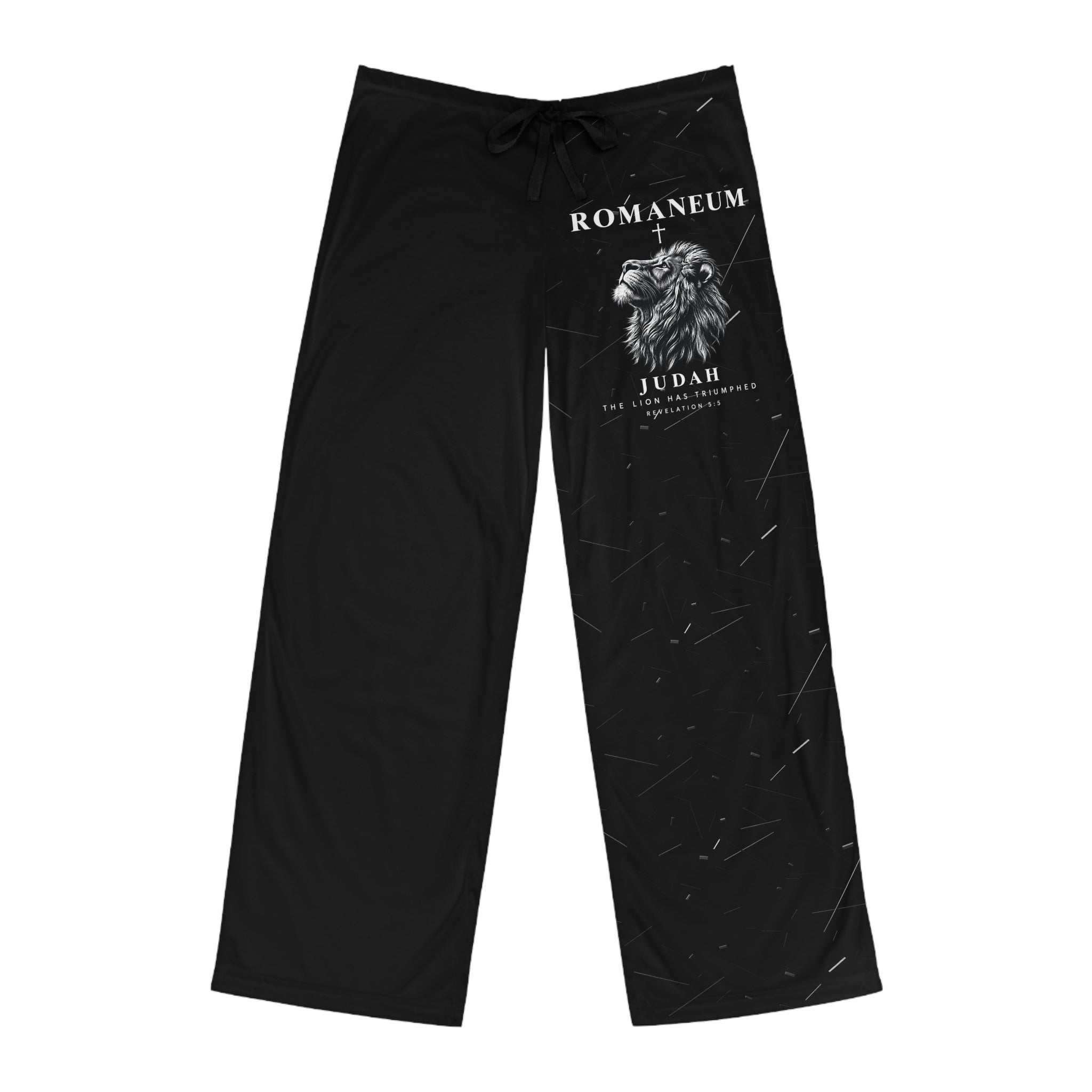 Roman Lion Pajama Pants — "ROMANEUM" Men's Lounge Sleepwear