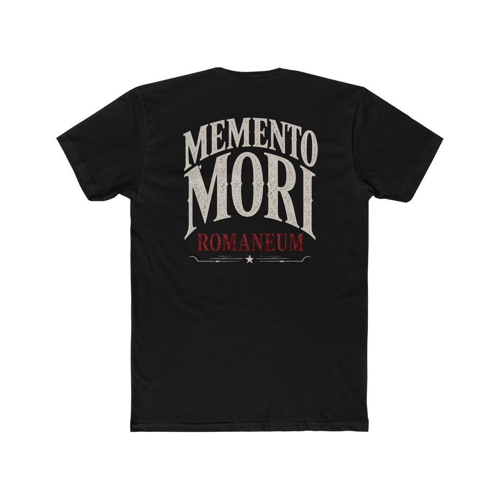 Memento Mori Skull Tee — Romaneum Gothic Graphic T-Shirt