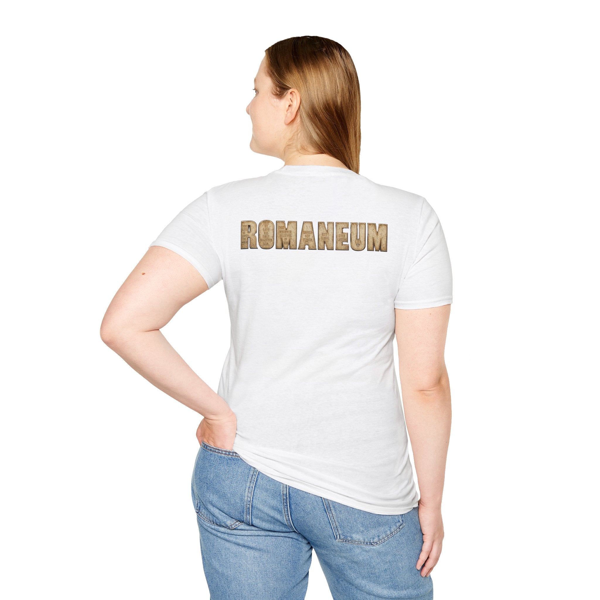 John 3:16 Cross T-Shirt — Faith Tee (For God So Loved)
