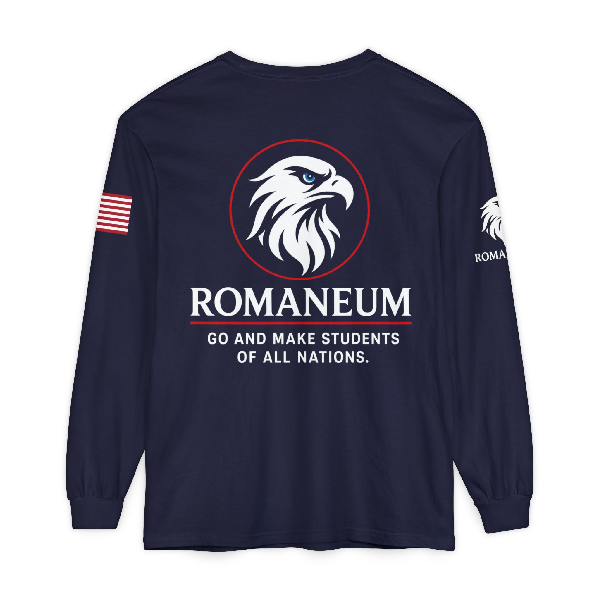 Romaneum Eagle Crest long sleeve shirt
