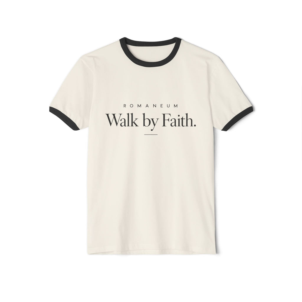 ROMANEUM Walk by Faith Ringer T-Shirt