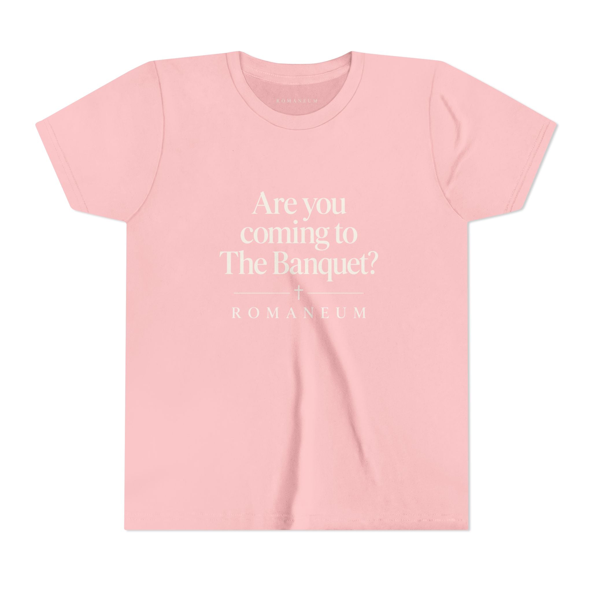 Are You Coming to The Banquet? Youth Tee — Romaneum Christian Youth Shirt