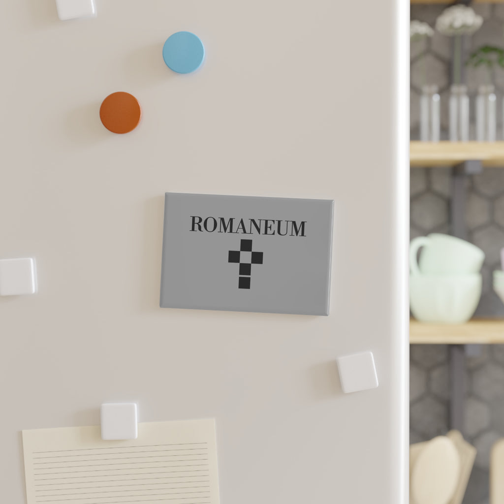 Romaneum Cross Rectangle Magnet — Decorative Fridge Magnet