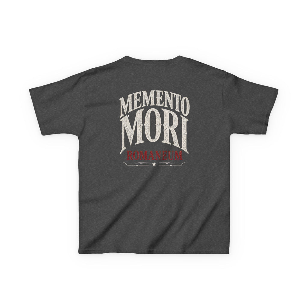 Kids T-Shirt — "Memento Mori" Skull Romaneum Tee