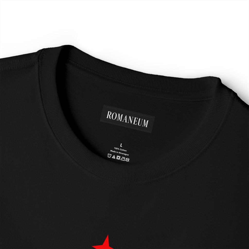 Amor Romanum Tee — 'Amor' Mirrored Graphic Boxy T‑Shirt