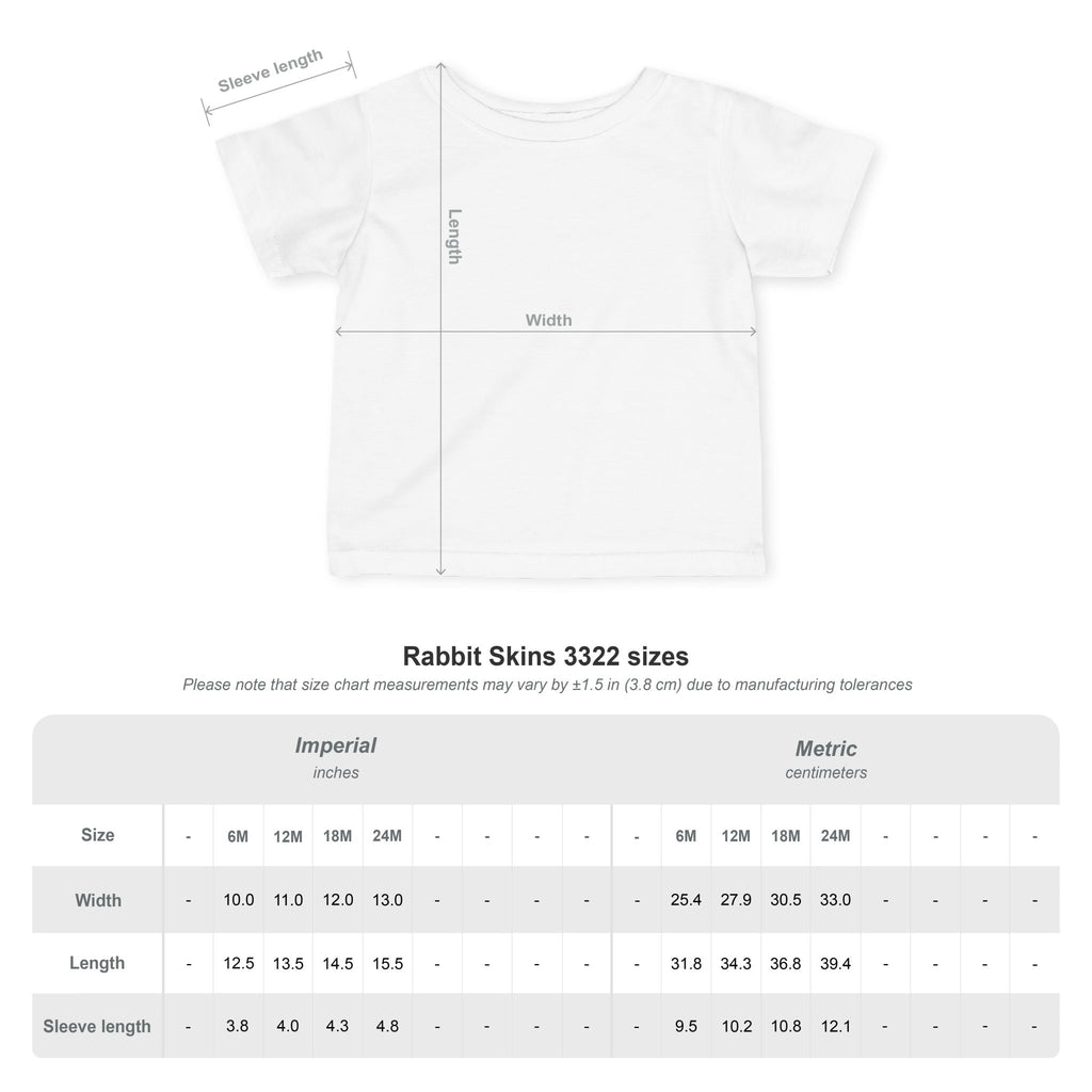 Infant Tee – 'AMOR ROMA' God Is Love Christian Baby Shirt