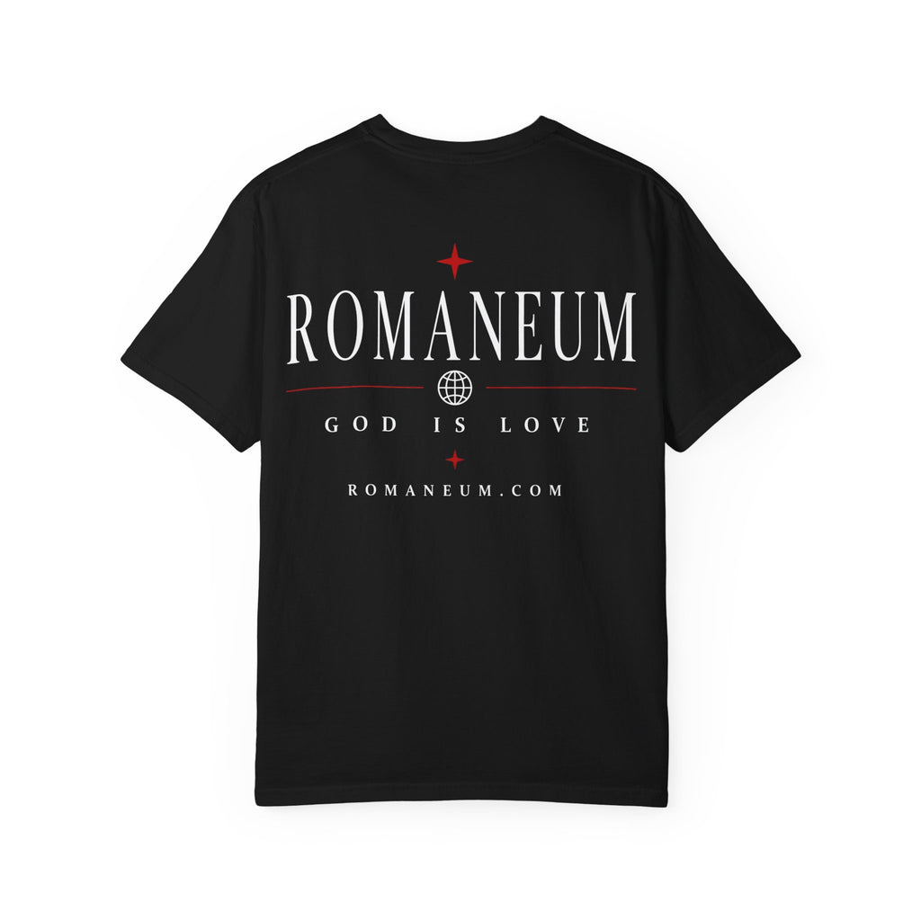 AMOR ROMA Tee — "God Is Love" Graphic T-Shirt