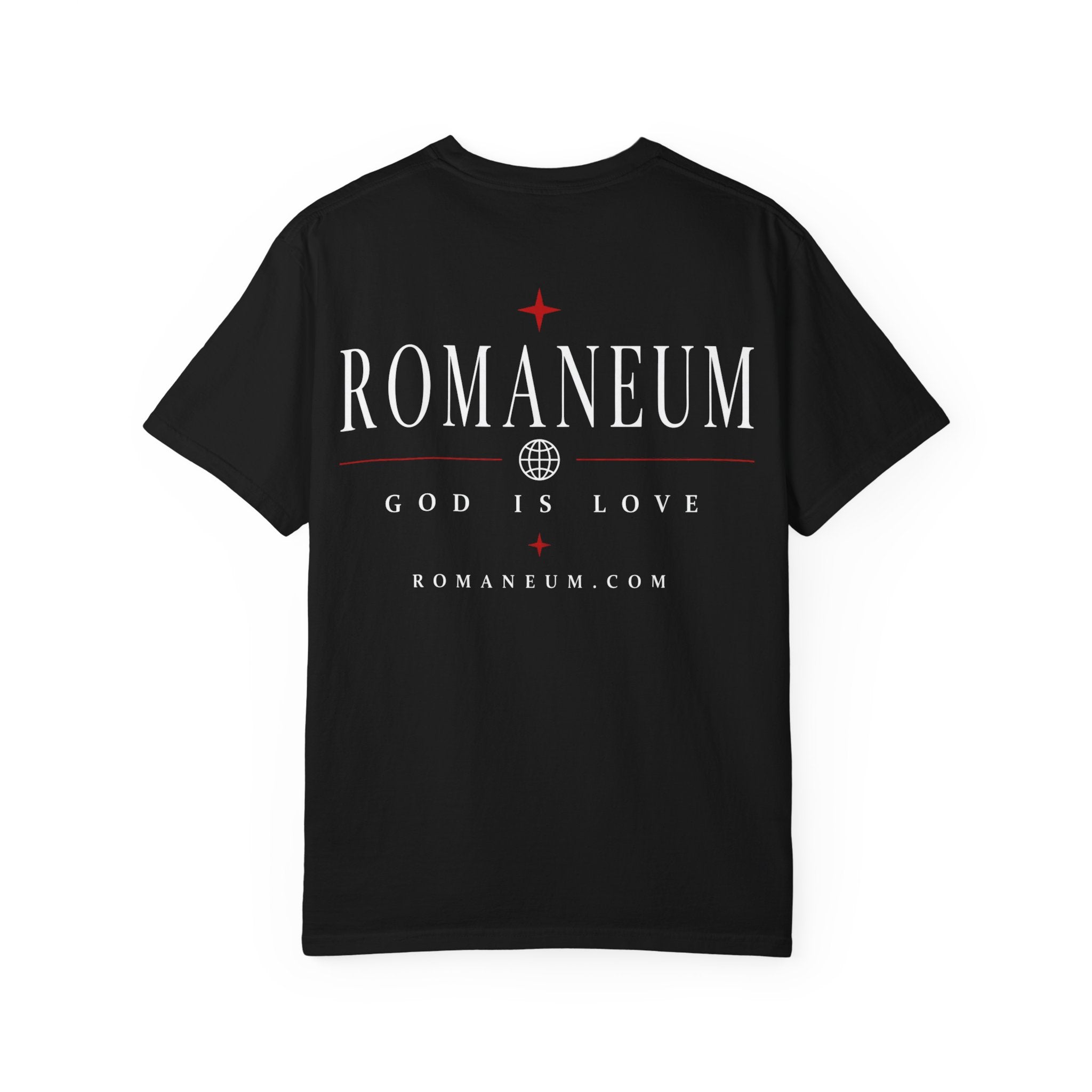 AMOR ROMA Tee — "God Is Love" Graphic T-Shirt