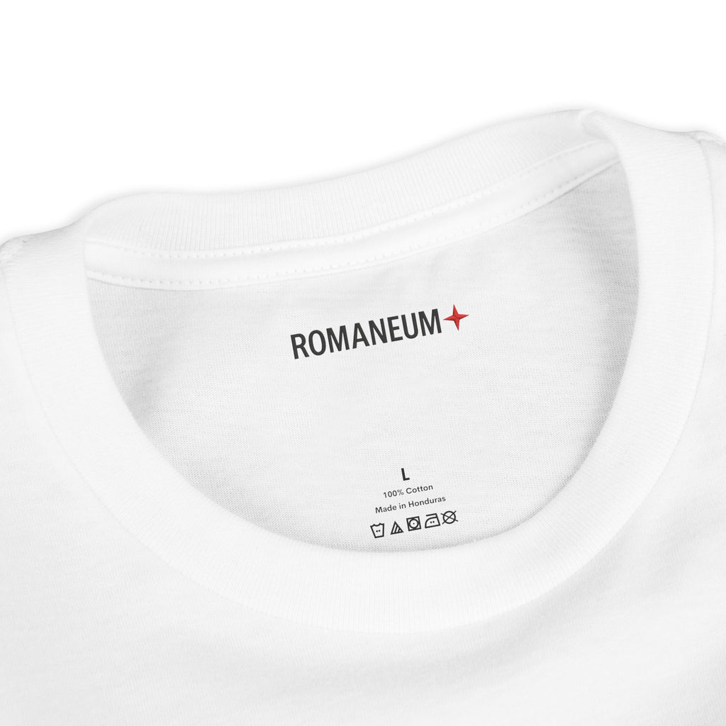 Youth Tee — ROMANEUM “AMOR / ROMA” God Is Love Graphic