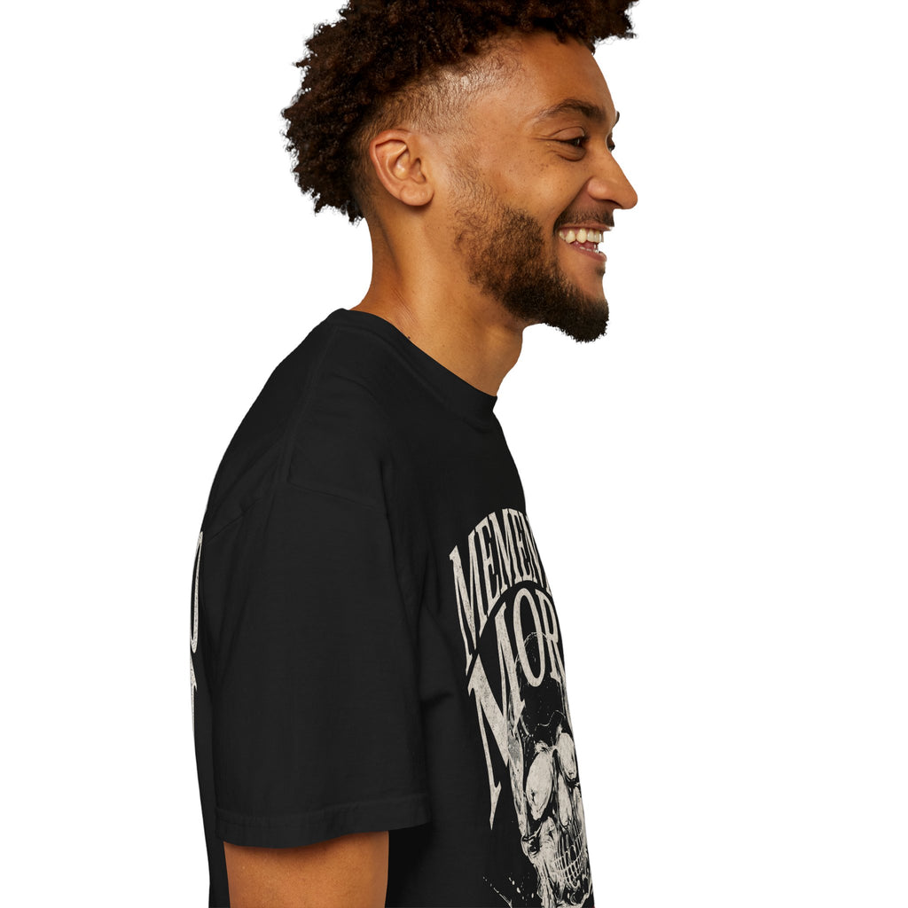 Memento Mori Skull T‑Shirt — Romaneum Gothic Graphic Tee