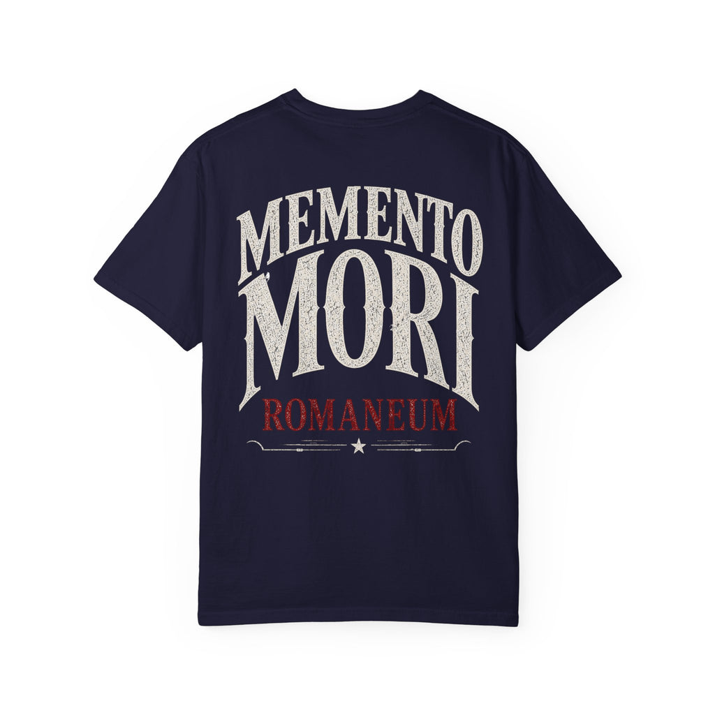 Memento Mori Skull T‑Shirt — Romaneum Gothic Graphic Tee