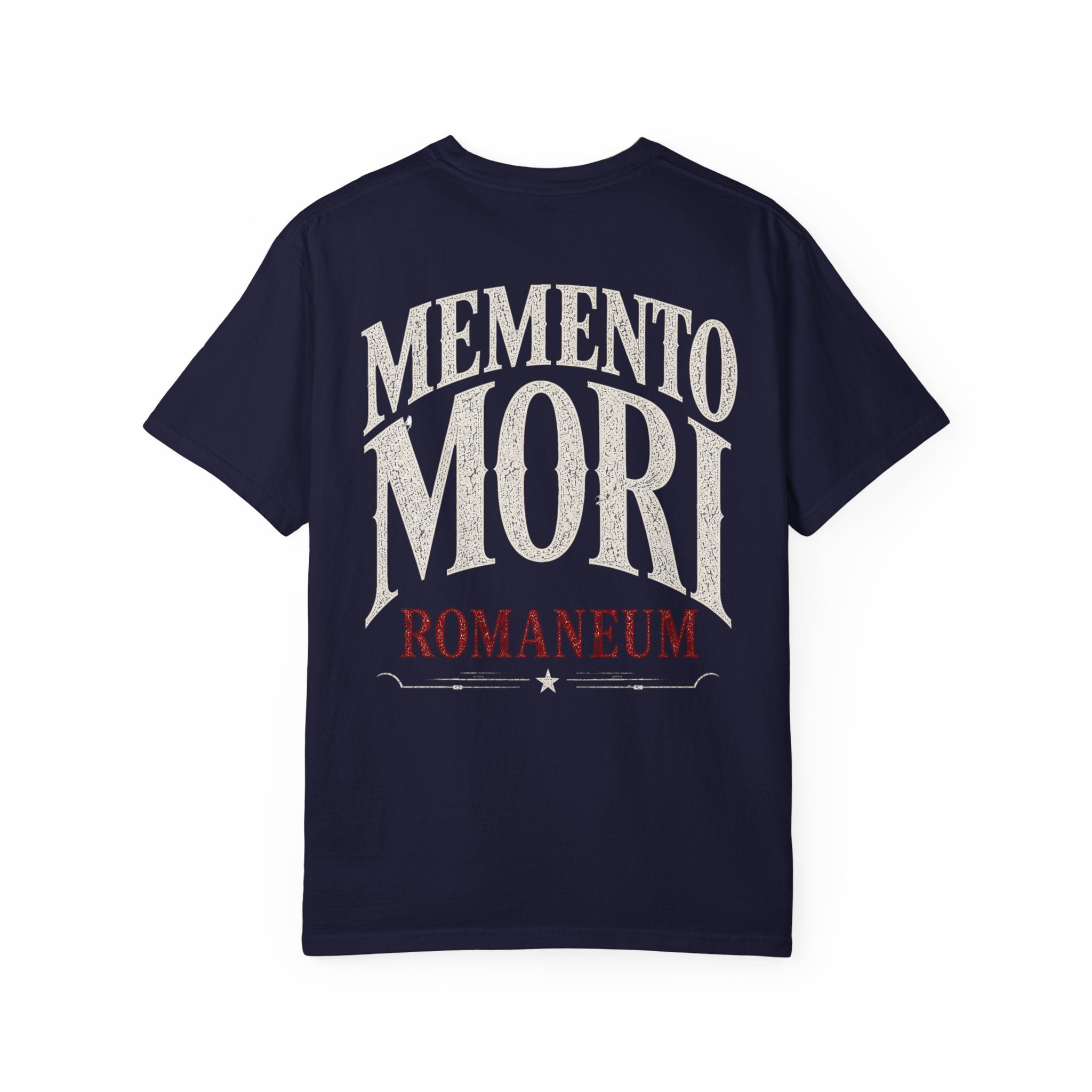 Memento Mori Skull T‑Shirt — Romaneum Gothic Graphic Tee