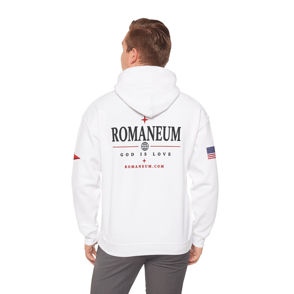 Romaneum ‘Amor’ Hoodie — God Is Love Graphic Sweatshirt