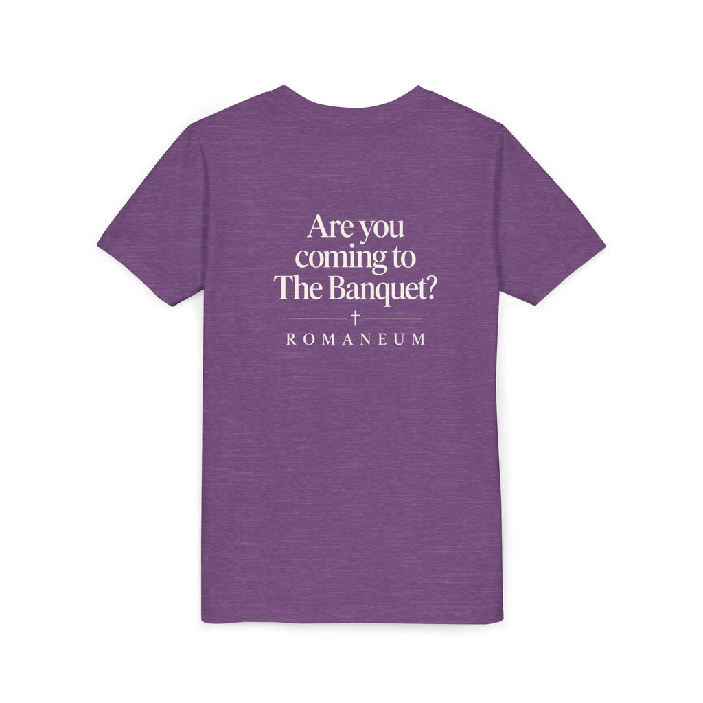 Are You Coming to The Banquet? Youth Tee — Romaneum Christian Youth Shirt