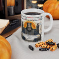 Biblical Creation Ceramic Mug — Genesis 1:1 Illustrated Coffee Cup (11oz/15oz)