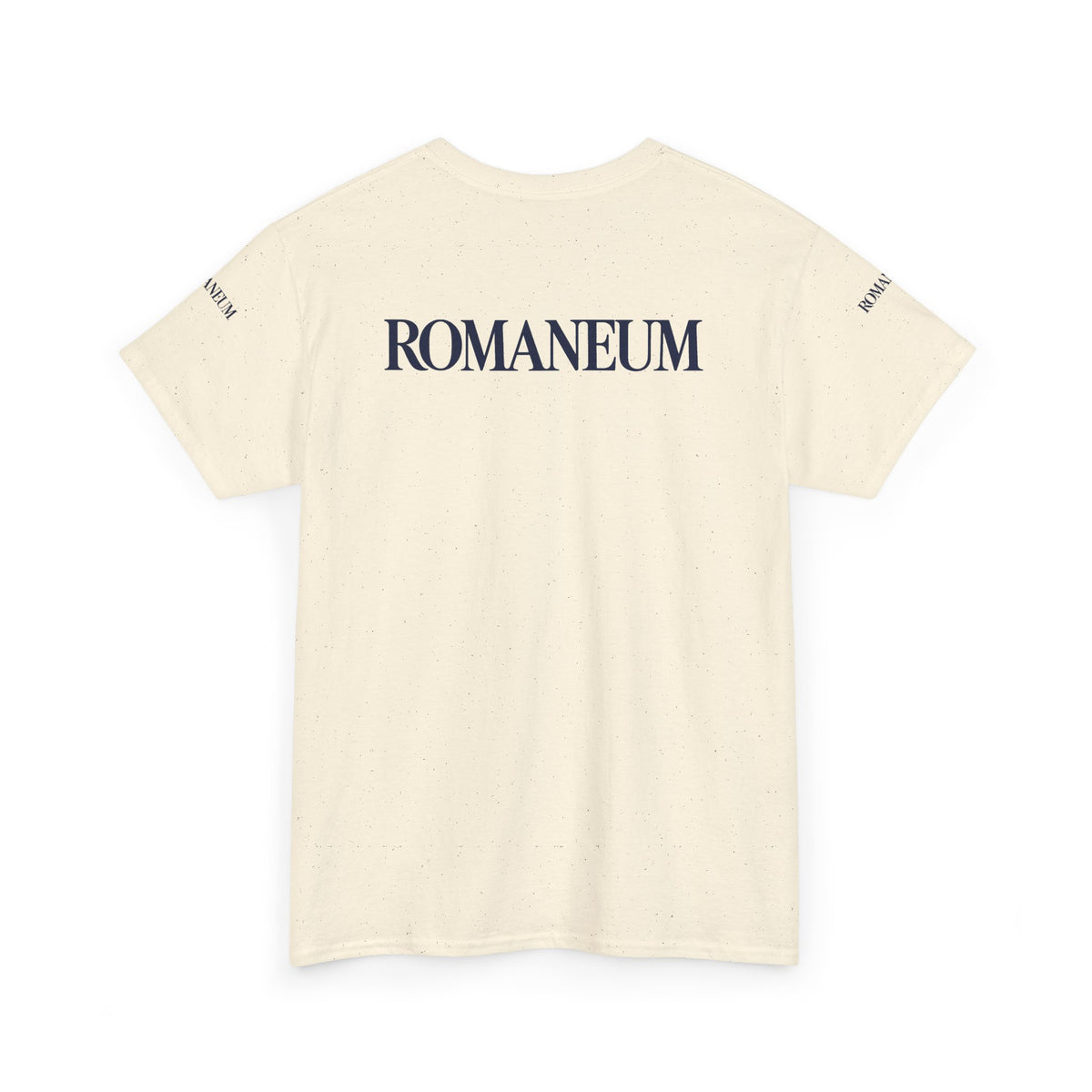 Romaneum Seek Logo Tee — Classic Romaneum-Inspired Graphic T-Shirt