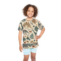 Kids Dinosaur Jersey — 'Romaneum' All-Over Print Sports Tee