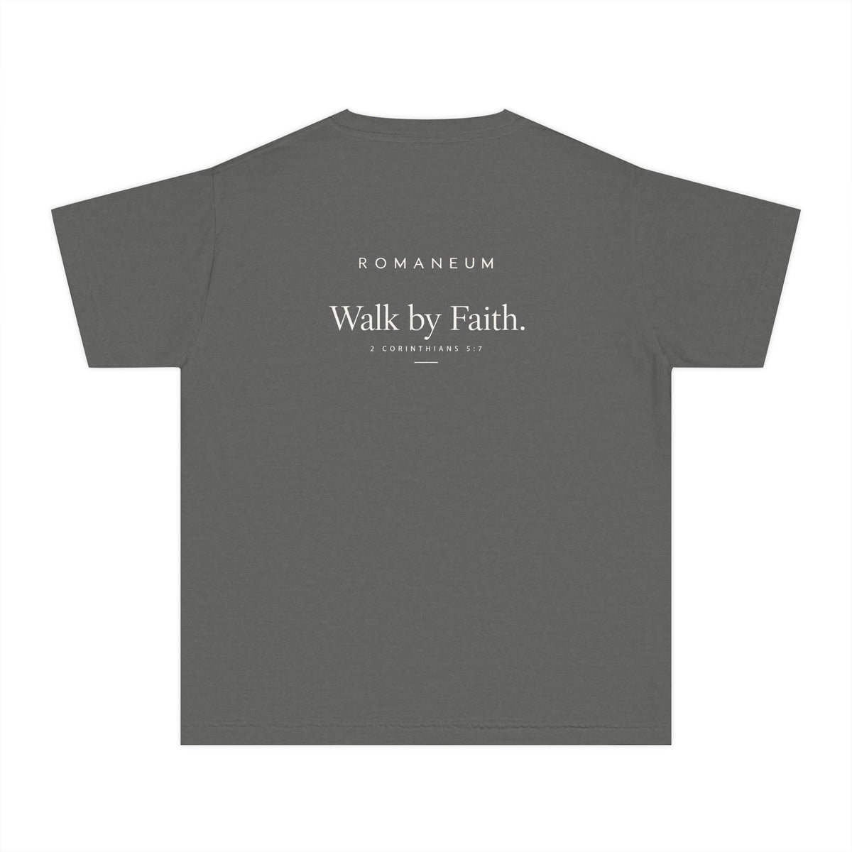 Youth Tee — “Walk by Faith” Shirt