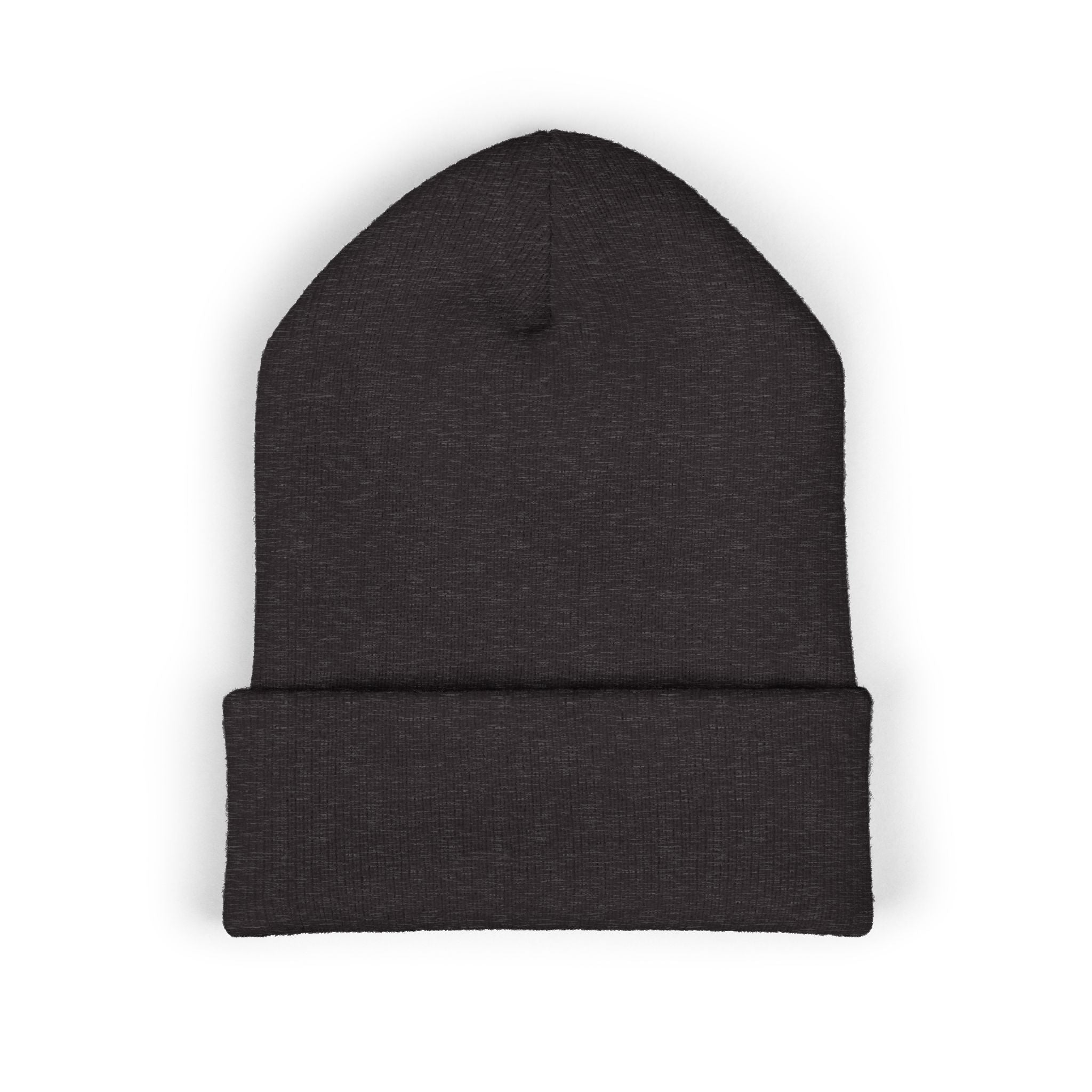Embroidered 'ROMANEUM' Classic Cuffed Beanie —  Knit Cap