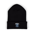 Embroidered 'ROMANEUM' Classic Cuffed Beanie —  Knit Cap