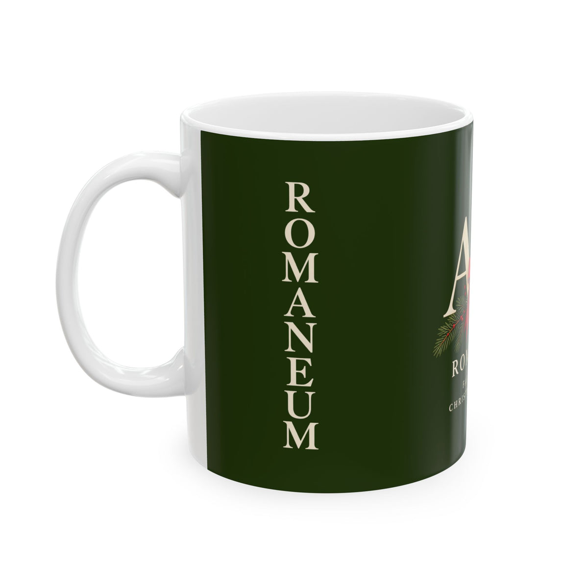 Christmas Alpha Omega Ceramic Mug 110z