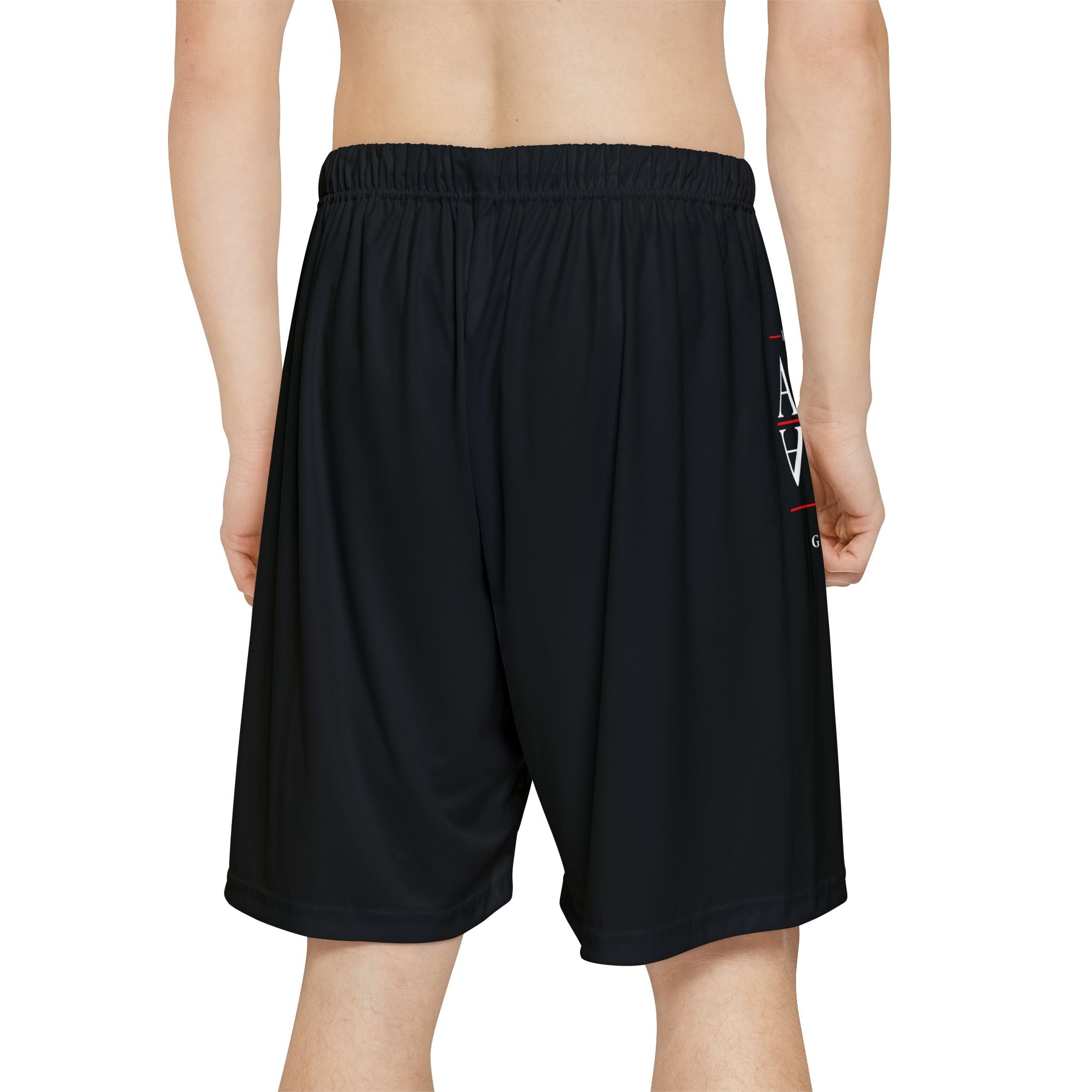 Sports Shorts — 'AMOR' Bold Graphic Athletic Shorts