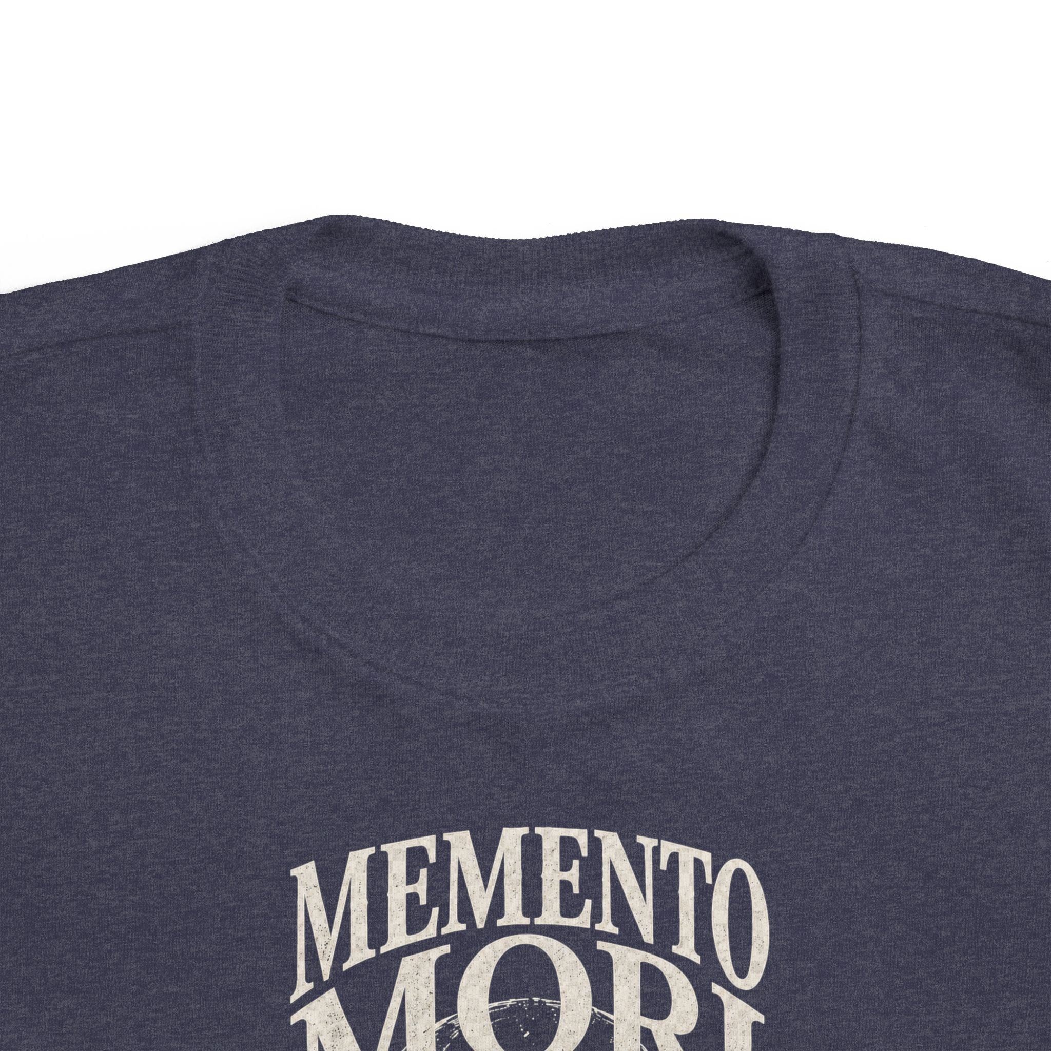 Memento Mori Toddler Tee — Vintage Skull Romaneum Graphic Shirt