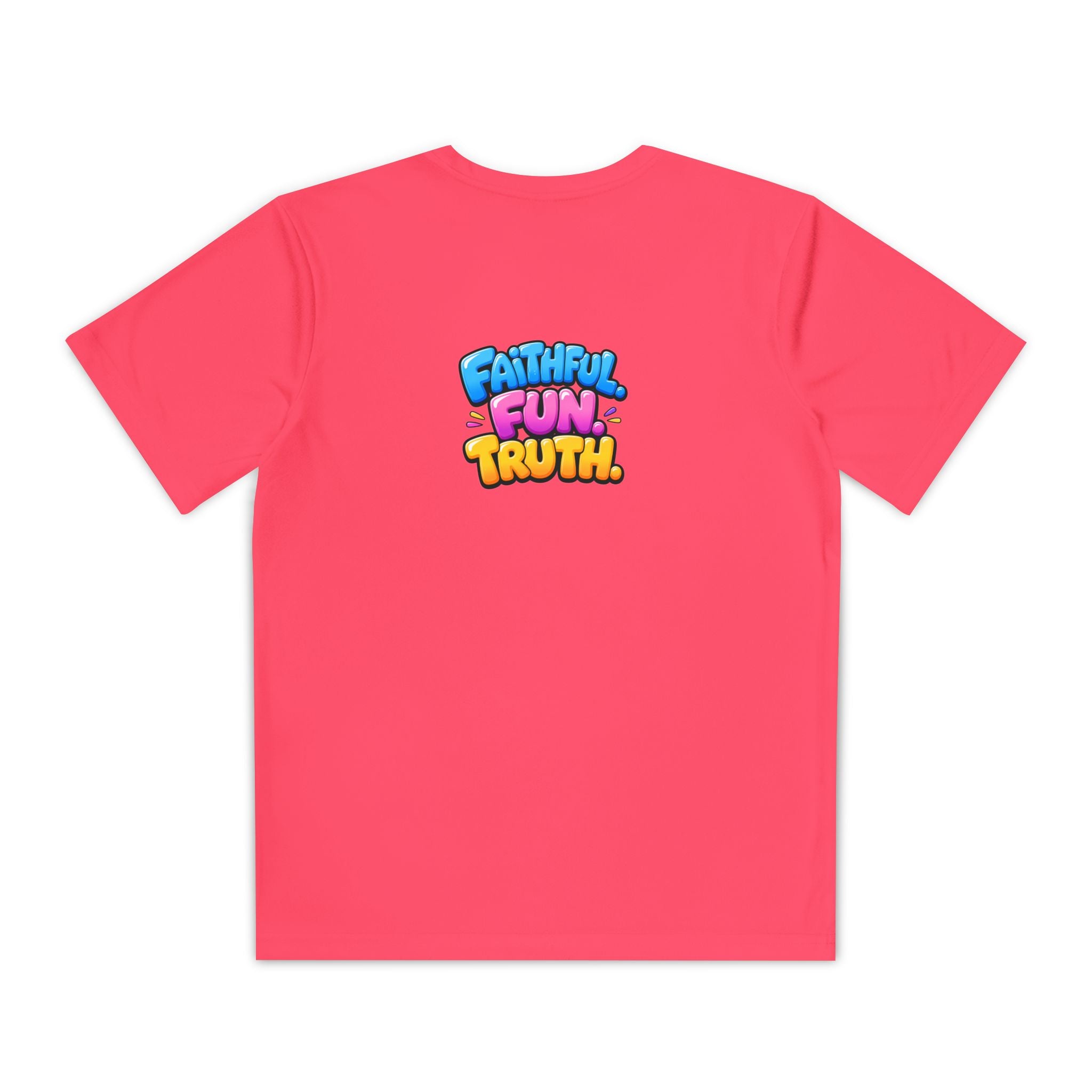 Youth T-Shirt — "God Is Good" Colorful Kids Faith Tee