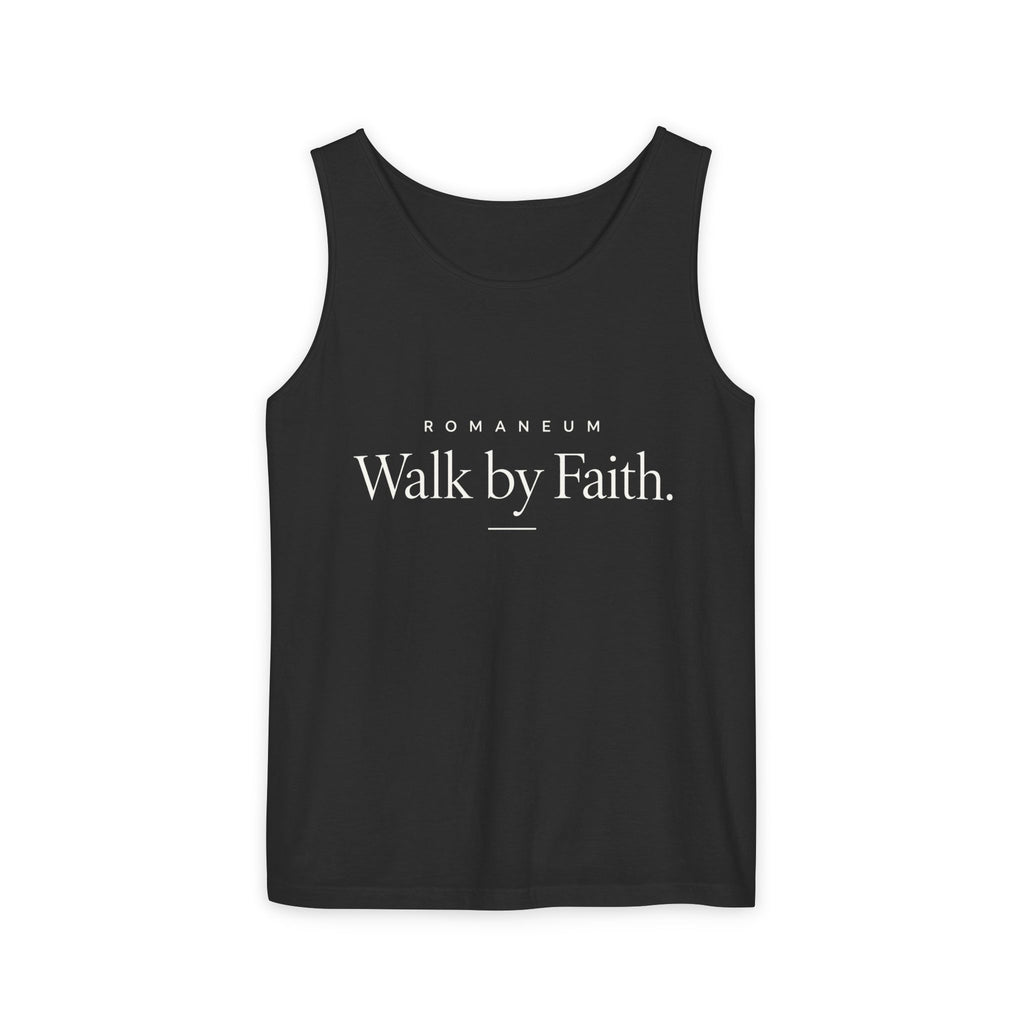 ROMANEUM Walk By Faith Tank Top