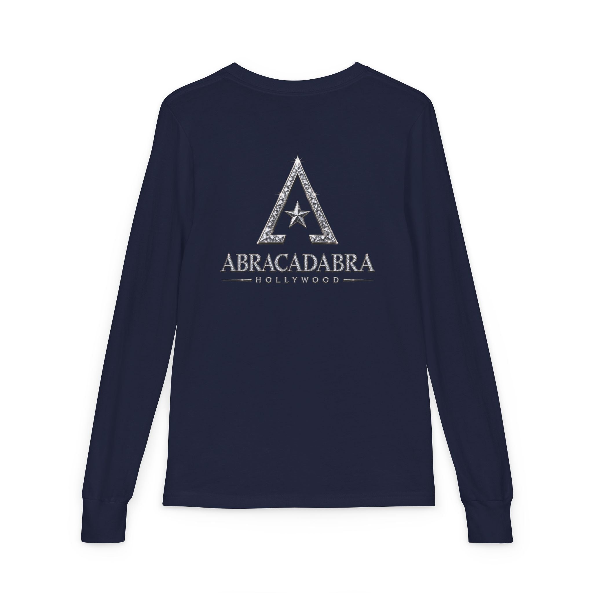 Youth Long Sleeve Tee — 'Abracadabra' Sparkle Magic Graphic