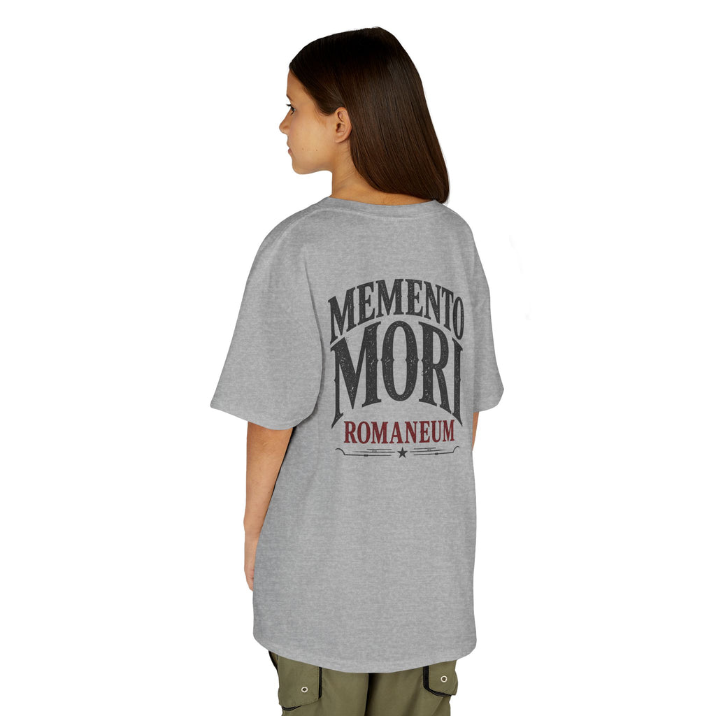 Kids T-Shirt — "Memento Mori" Skull Romaneum Tee